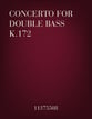 Double Bass Concerto No. 2 Orchestra sheet music cover
